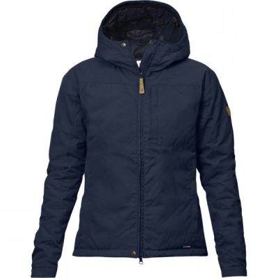 Chaquetas Fjallraven Kiruna Padded Mujer Azul Marino - Chile LNJ619824